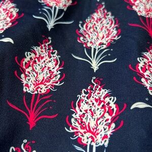 Peter Millar pink and navy golf skirt